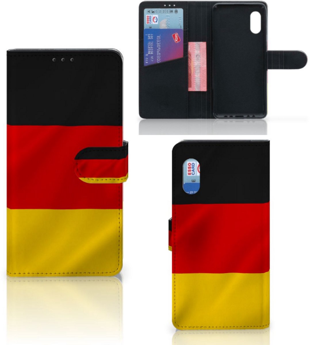 Samsung Xcover Pro Bookstyle Case Duitsland