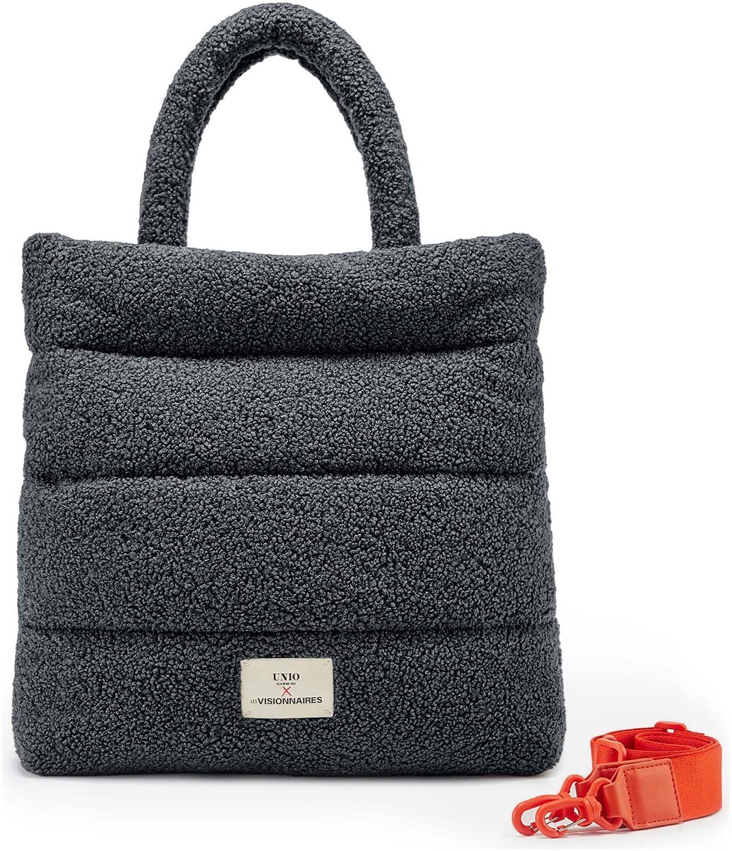 LES VISIONNAIRES Unio Shopper Handtas 34 cm - Dames - anthrazith