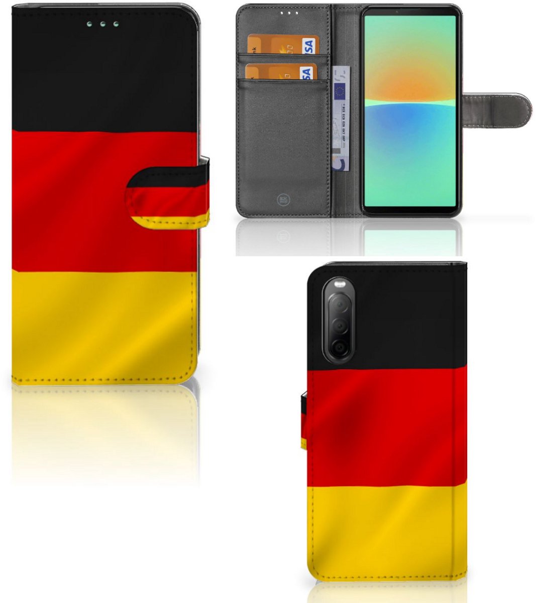 Sony Xperia 10 IV Bookstyle Case Duitsland