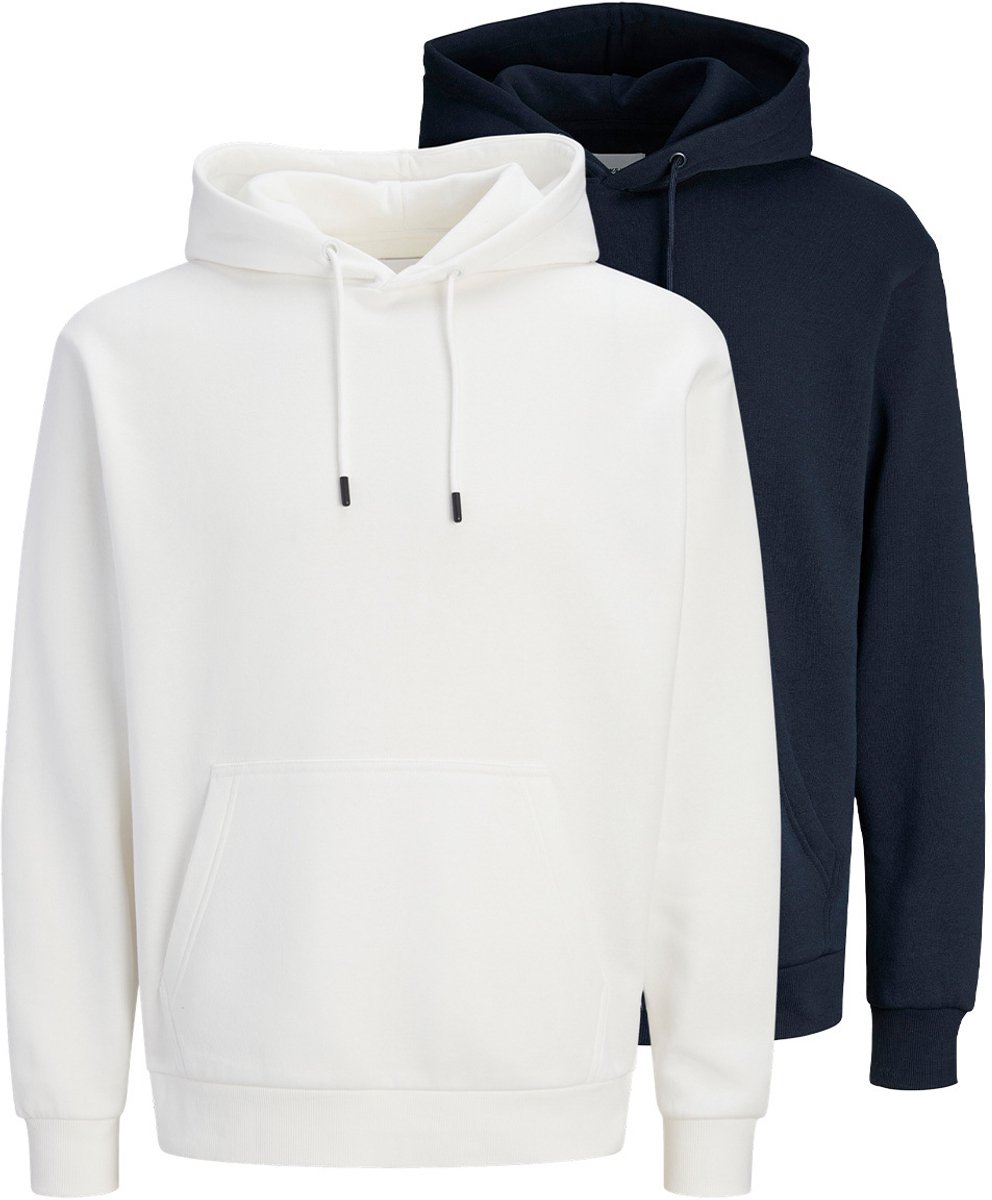 Jack & Jones Heren hoddie 2 pack Bradley