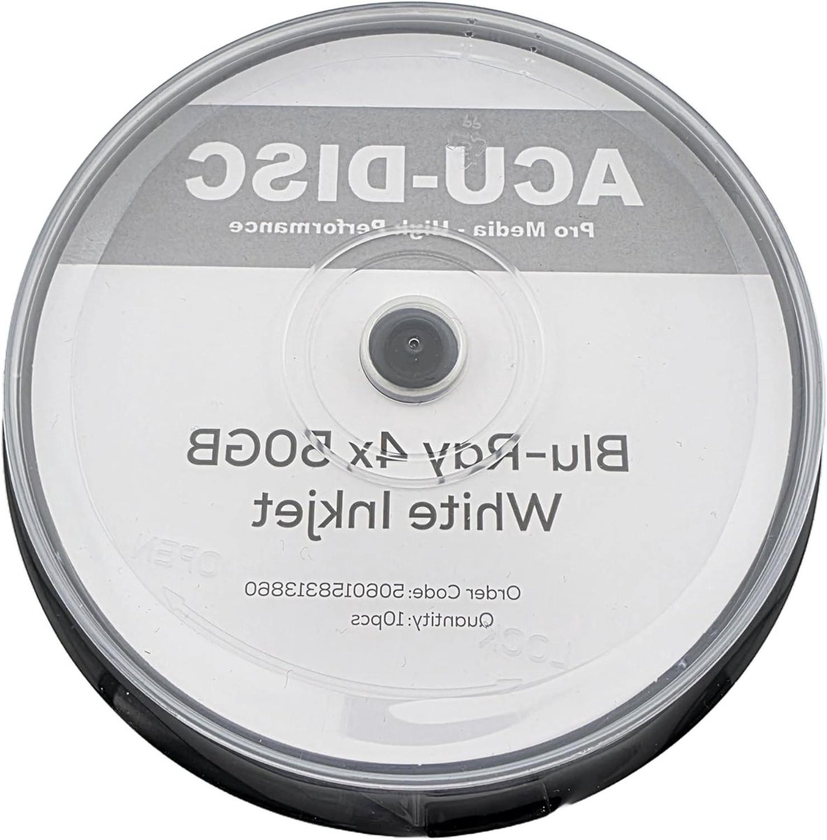 Blu-Ray BD-R DL - Dubbellaags Schijven - Data Archiveren - Anorganische Kleurstof - 50 GB - Wit