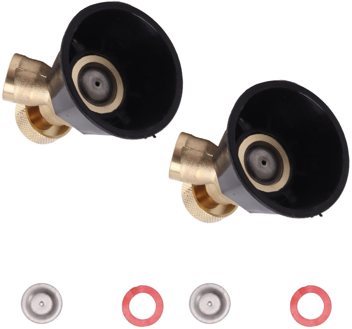 MTTproducts- Vernevelingsspuit Set - Verstelbare Sproeikop - Hogedruk Nozzle - Duurzaam Koper - Tuinonderhoud - Optimale Waterverspreiding