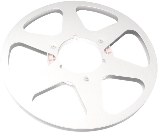 Lege Tapespoel - Aluminium Spoel - Audio Opnames - Industriestandaard Ontwerp - 105 Inch - Zilver — afbeelding 2