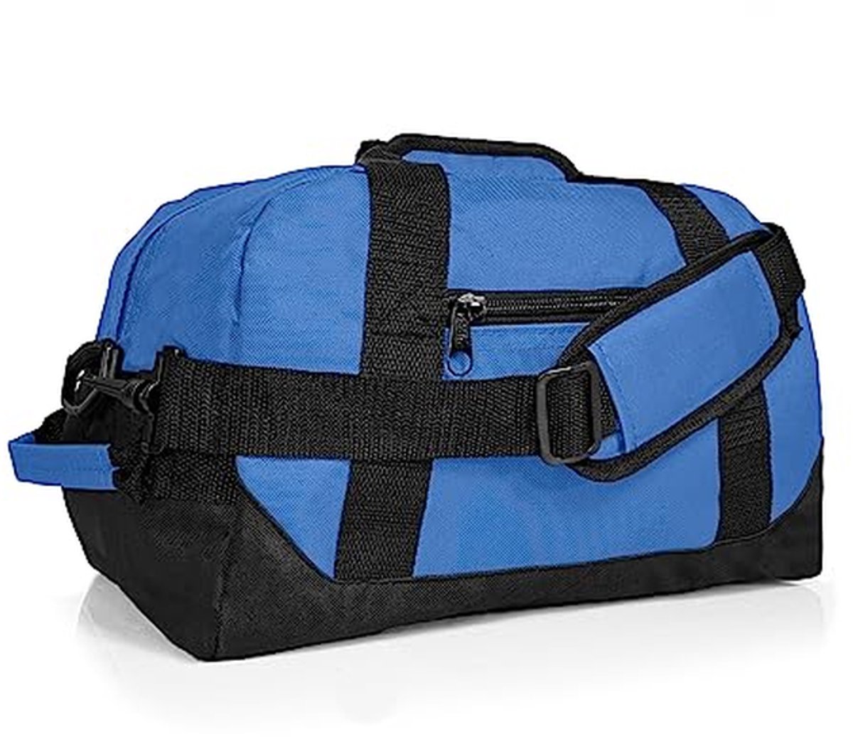 Kleine Duffle Bag 14 Inch - Tweekleurige Gymtas voor Dames en Heren