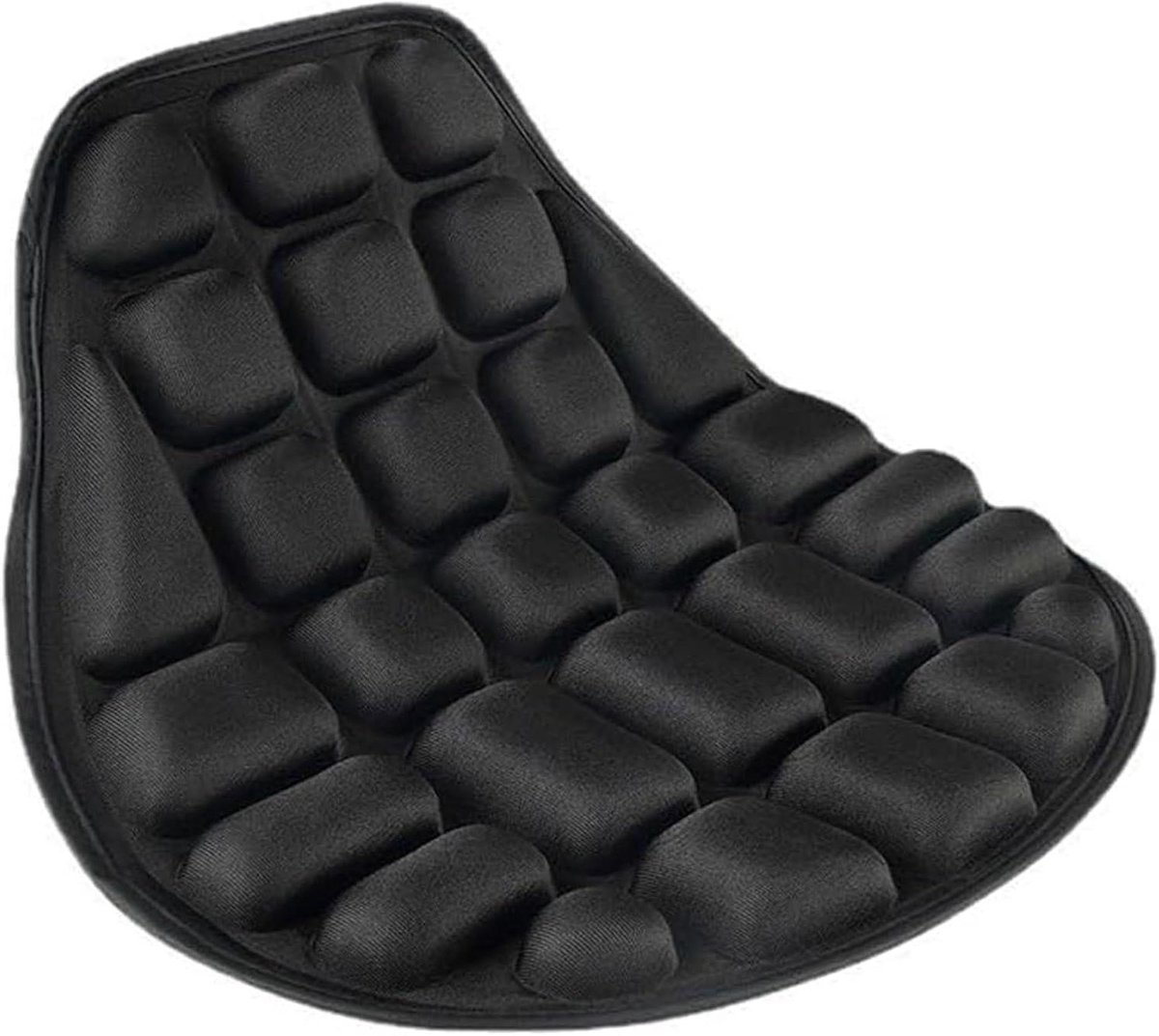 Motorfiets Zadelkussen - Comfort Kussen - Comfortabel Rijden - Schokabsorberend Ontwerp - Universele Pasvorm - Zwart