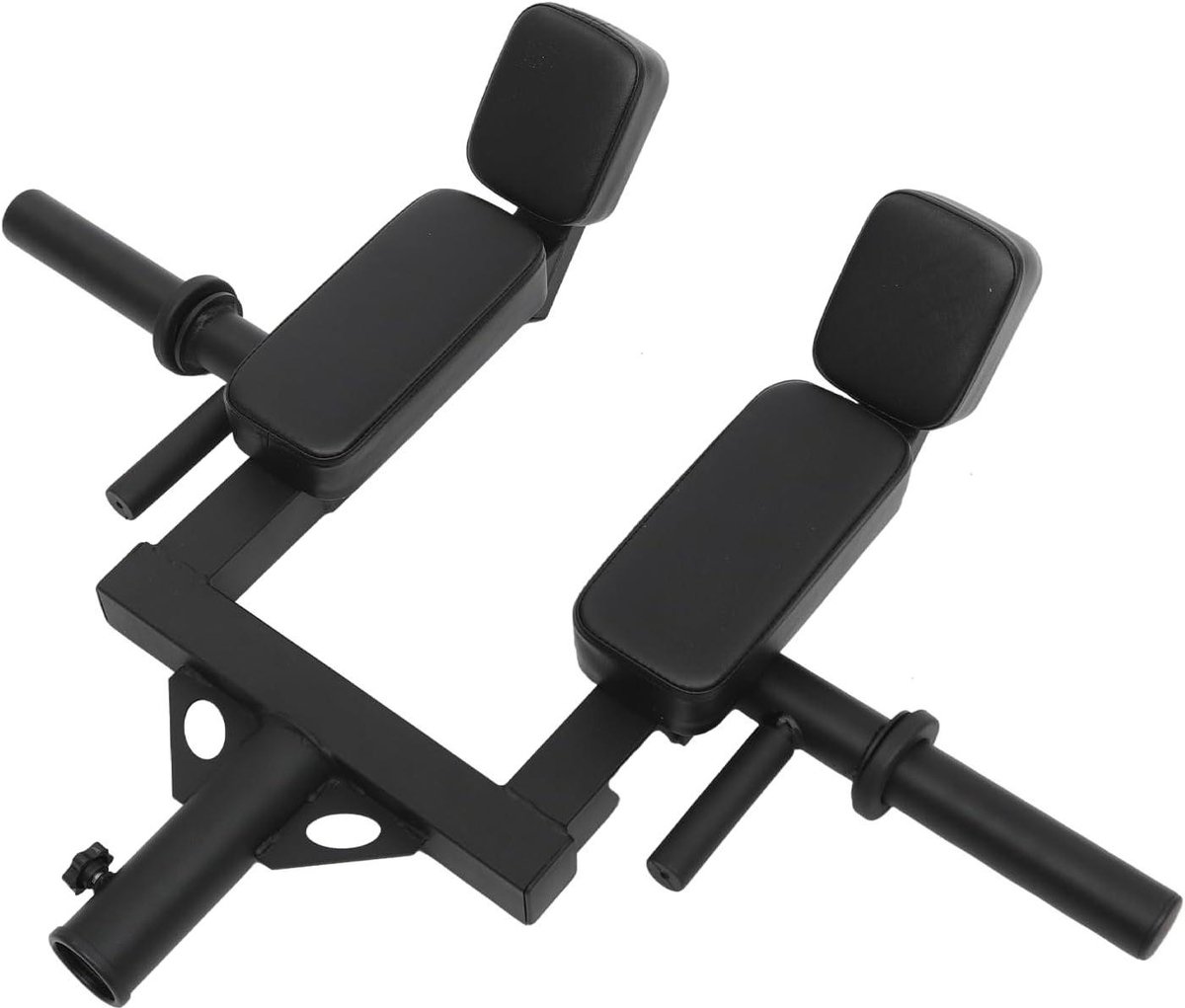 Landmijn Opzetstuk - Barbell Accessoire - Kracht Training - Robuust Staal Ontwerp - 101 x 77 cm - Zwart/Rood