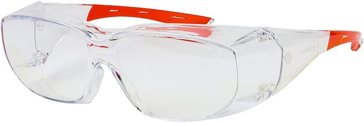 TIMCO 770753 Clear Slimfit Overspecs Safety Glasses