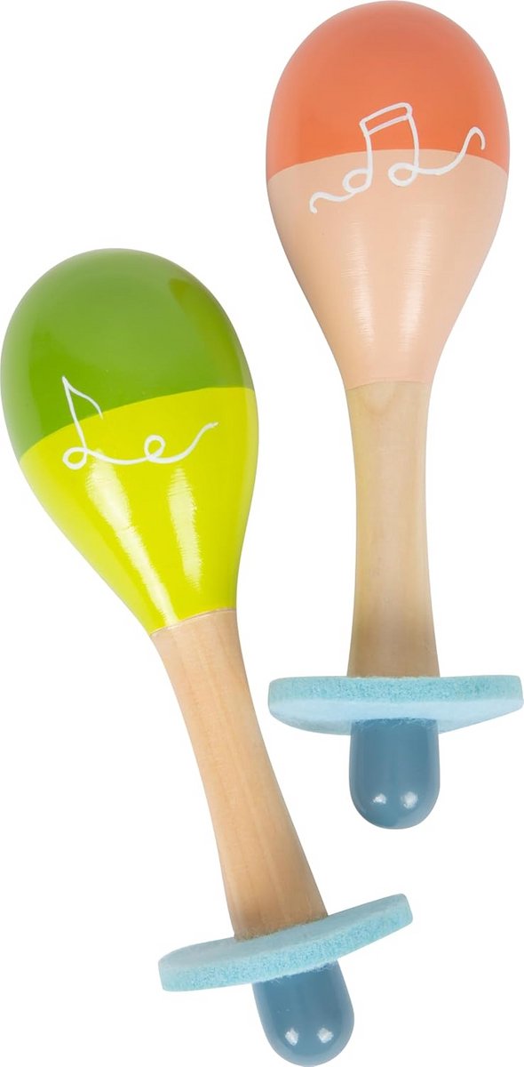 Houten Maracas Muziekinstrument voor Baby's en Peuters