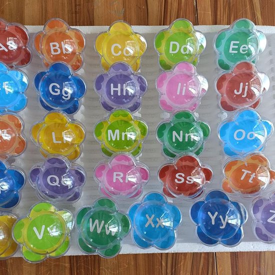 Bad Alfabet Letters | Speelgoed voor Kinderen in Badkamer,Peuter Douche Zwembad Letters Speelgoed Jongens Meisjes 26 Delen — afbeelding 4