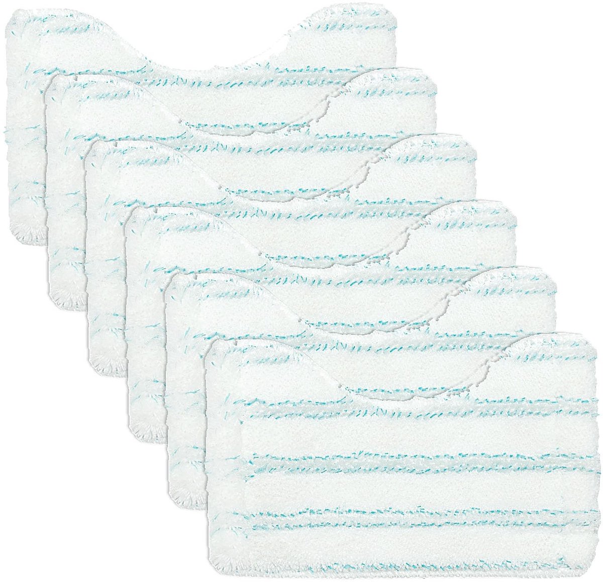 Cosensi- Reserveovertrek Set van 6 Stuks - Microvezel Dweilhoes - Vervangingsaccessoires - Badreiniger - Tegelwisser - Hoge Wateropname