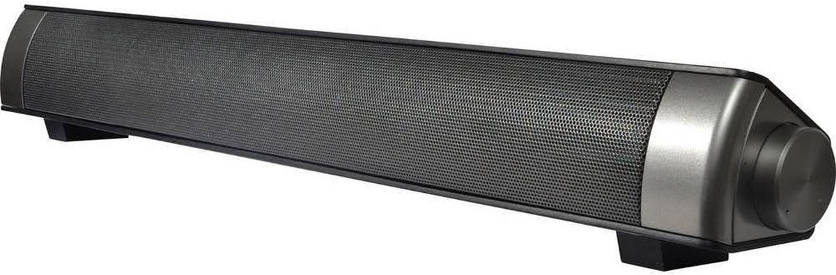 Compacte TV Soundbar met Audio Jack en USB, 40 cm Zwart
