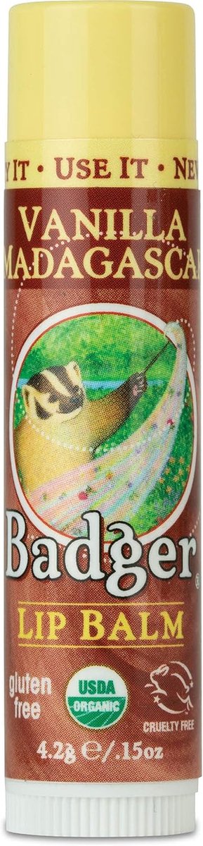Biologische Lippenbalsem Vanilla - Hydraterende & Herstellende Lipverzorging