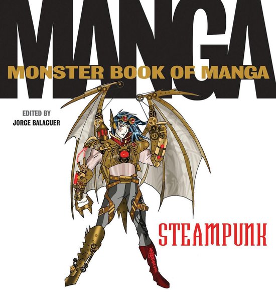 The Monster Book of Manga Steampunk Gothic - cover