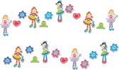 Art for the Home - Mini Muurstickers Zizazou 24 stuks - Multicolour