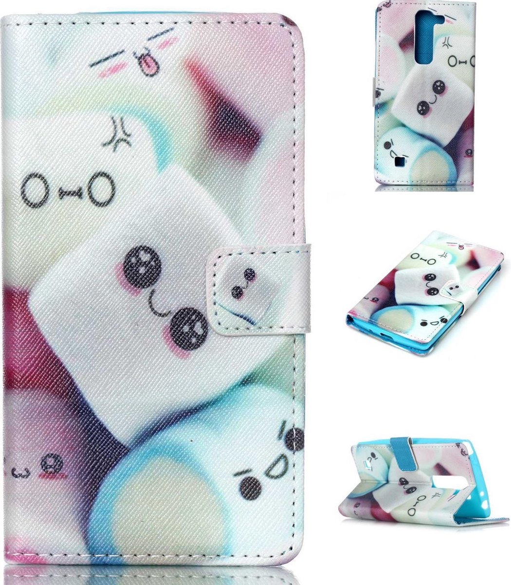 iCarer Candy wallet case hoesje Geschikt voor: LG Stylus 2