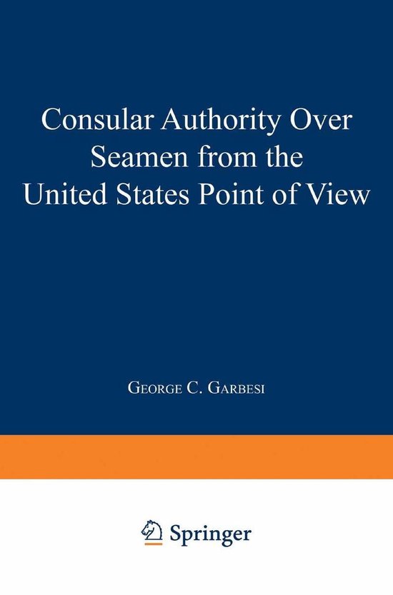 Law and Criminology (R0) - Consular Authority Over Seamen fr ... - cover