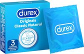 Durex Classic Natural - Condooms - 3 stuks