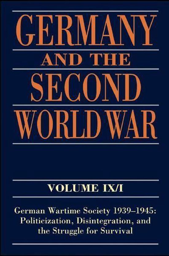 Germany and the Second World War - Germany and the Second Wo ... - cover