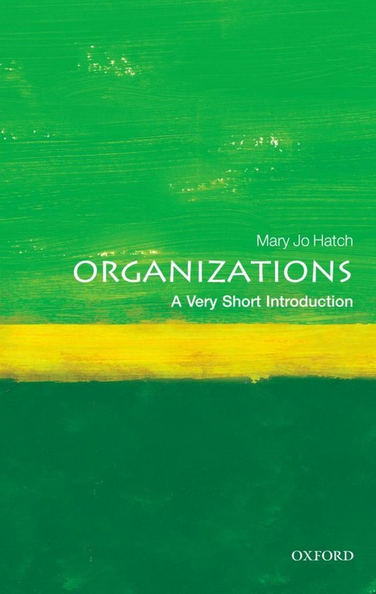 Very Short Introductions - Organizations - cover