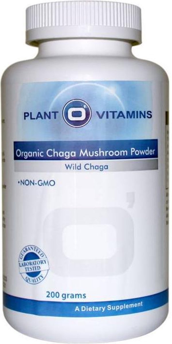 Goedkoopste Chaga Powder Plantovitamins 200 Gram