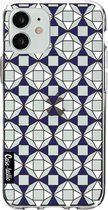 Casetastic Apple iPhone 12 Mini Hoesje - Softcover Hoesje met Design - Castelo Tile Print