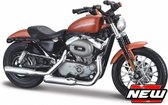 Maisto Harley-davidson XL 1200N NIGHTSTER 2007 brons schaalmodel 1:18