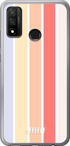 Huawei P Smart (2020) Hoesje Transparant TPU Case - Vertical Pastel Party #ffffff