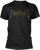 Emperor Heren Tshirt -S- Logo Gold Zwart