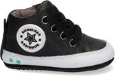 BunniesJR Zukke Zacht Jongens Veterschoenen - Zwart - Leer - Veters