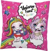 Poopsie Kussen Unicorn Feast Meisjes 35 X 35 Cm Polyester Roze