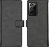Samsung Galaxy Note 20 Ultra Hoesje met Pasjeshouder - iMoshion Luxe Booktype - Zwart