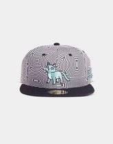 Rick and Morty Talking Cat in Outer Space Snapback Cap Pet Multicolor