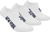 New York Yankees - 3-Pack Sneaker Socks - Enkelsokken Wit - 43 - 46 - Wit