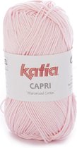Katia Capri - kleur 169 Lichtroze - 50 gr. = 125 m. - 100% katoen