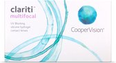 +0.75 - clariti® multifocal - Hoog - 6 pack - Maandlenzen - BC 8.70 - Multifocale contactlenzen