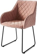 Riviera Maison - Frisco  Drive  Dining  Armchair - pink