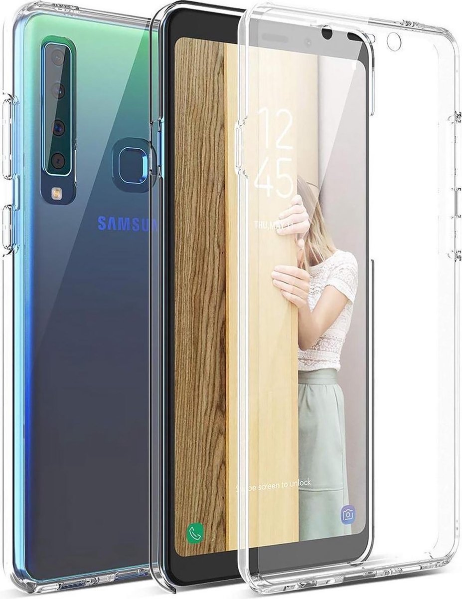 Samsung Galaxy A9 TPU 360° graden TPU siliconen 2 in 1 hoesje