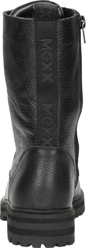 Mexx Dames Veterboots Flux - Zwart - Maat 39 | bol.com