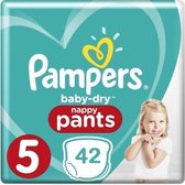 Pampers Baby Dry Pants Maat 5 - 42 Luierbroekjes