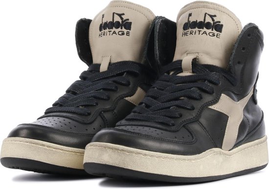 Diadora Vrouwen Leren Hoge sneakers / Damesschoenen mi basket used z -  Grijs - Maat 38 | Bestel nu!