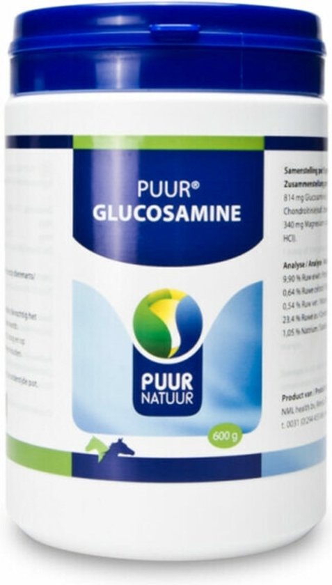 Puur Natuur Glucosamine Basis Voor Paard En Pony - 600 GR