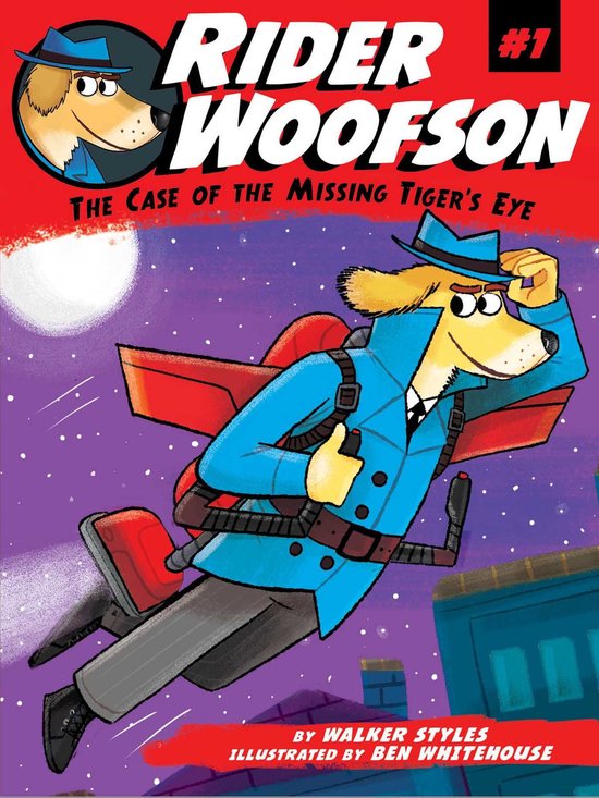 Rider Woofson - The Case of the Missing Tiger's Eye - cover