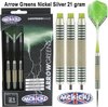 Afbeelding van het spelletje McKicks Arrow Greens Nickel Silver 21 - 23 gram - 21 gram