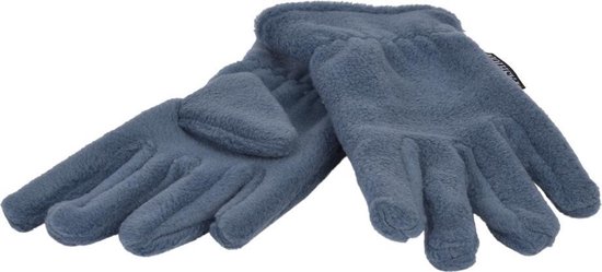 P&T Handschoenen Kinderen - Micro Fleece - Petrol - 5-6j