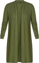 ES&SY Stevie Vest - Soft Olive/Melange - maat 44