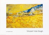 Kunstdruk Vincent Van Gogh - Il Mietitore 70x50cm