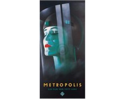 Kunstdruk Werner Graul - Metropolis 88x190cm