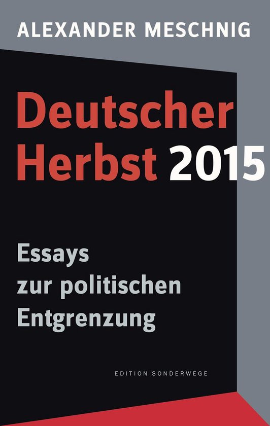 Deutscher Herbst 2015 - cover