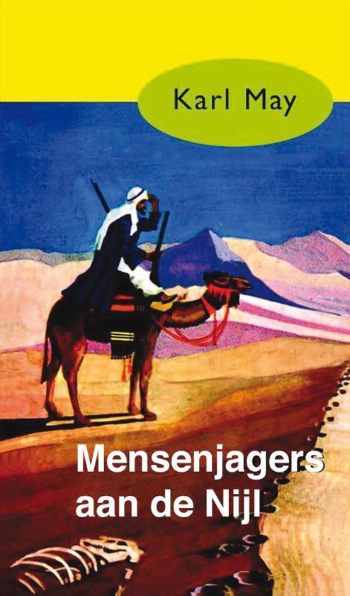 Cover van het boek 'Mensenjagers aan de Nijl' van Karl May