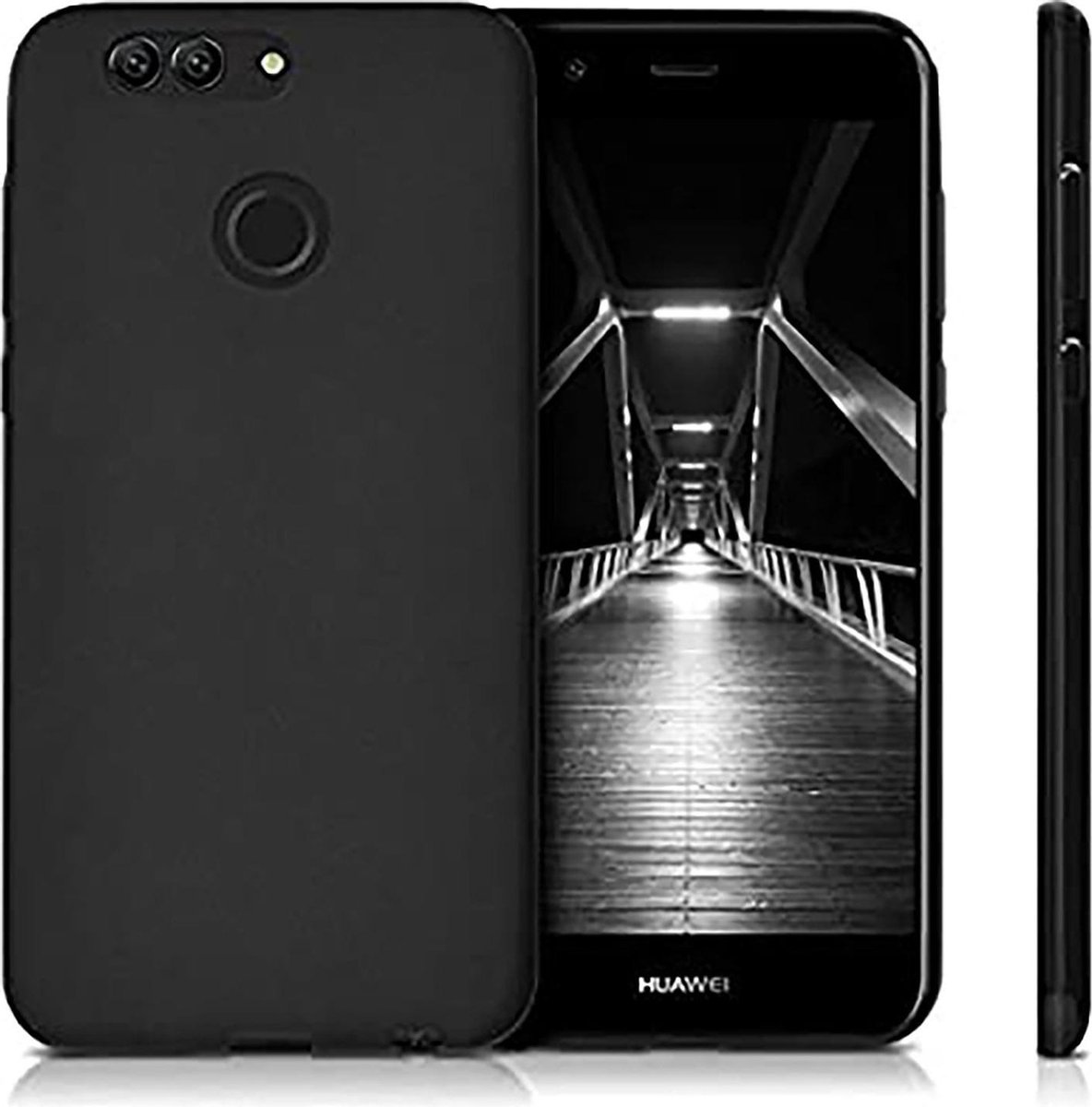 LitaLife Huawei Nova 2 TPU Zwart Back cover